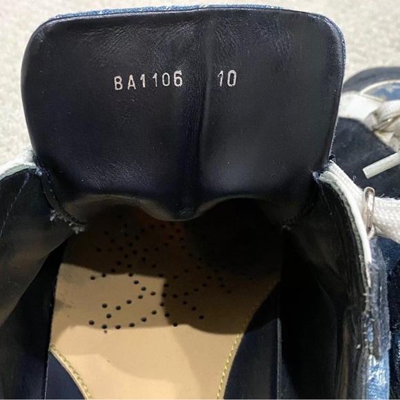 SOLD🎉 LOUIS VUITTON SUPREME Denim Sneakers Monogram - Picture 7 of 12